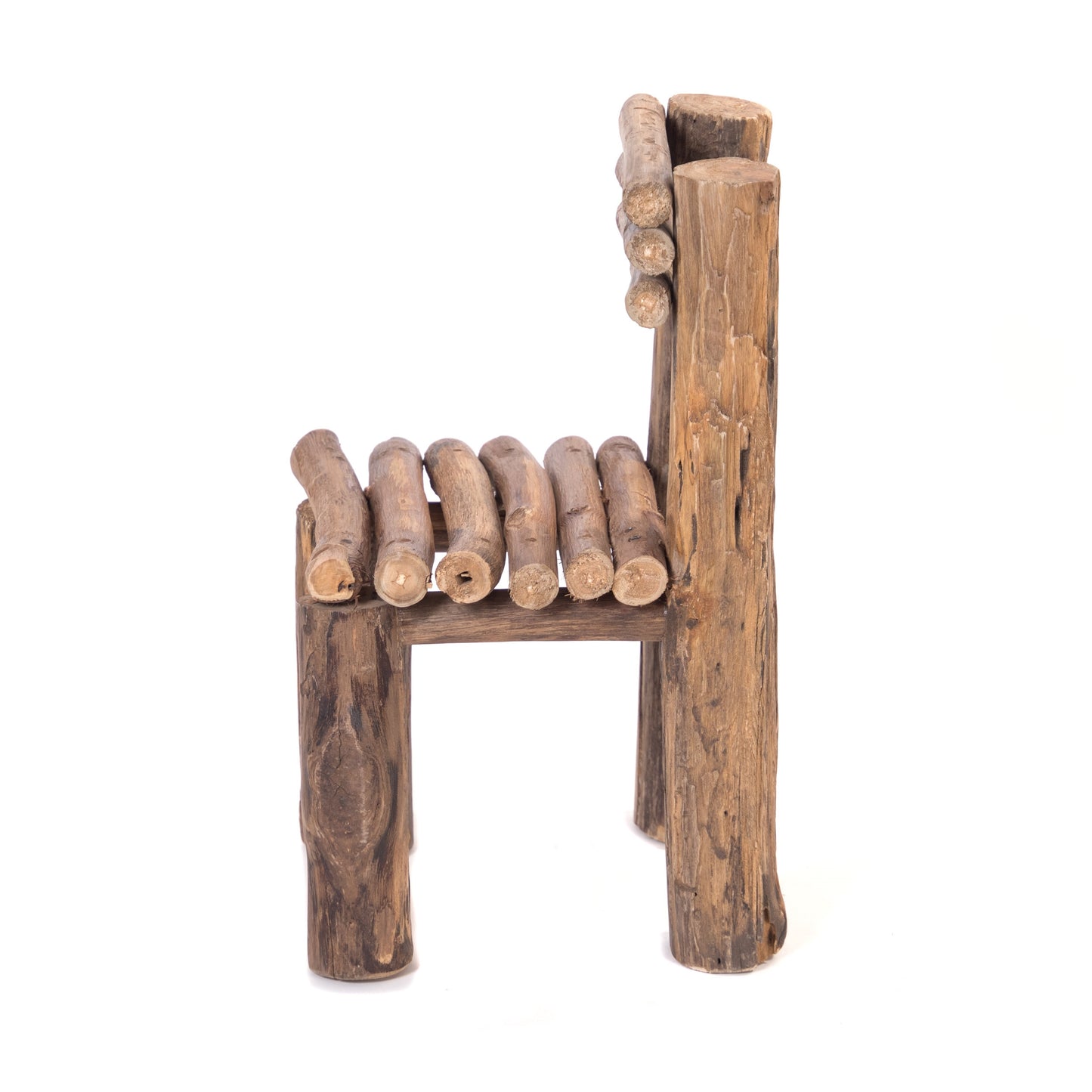 BLUMENHOCKER "BLOOM" | Teak, 50 cm | Pflanzenhocker