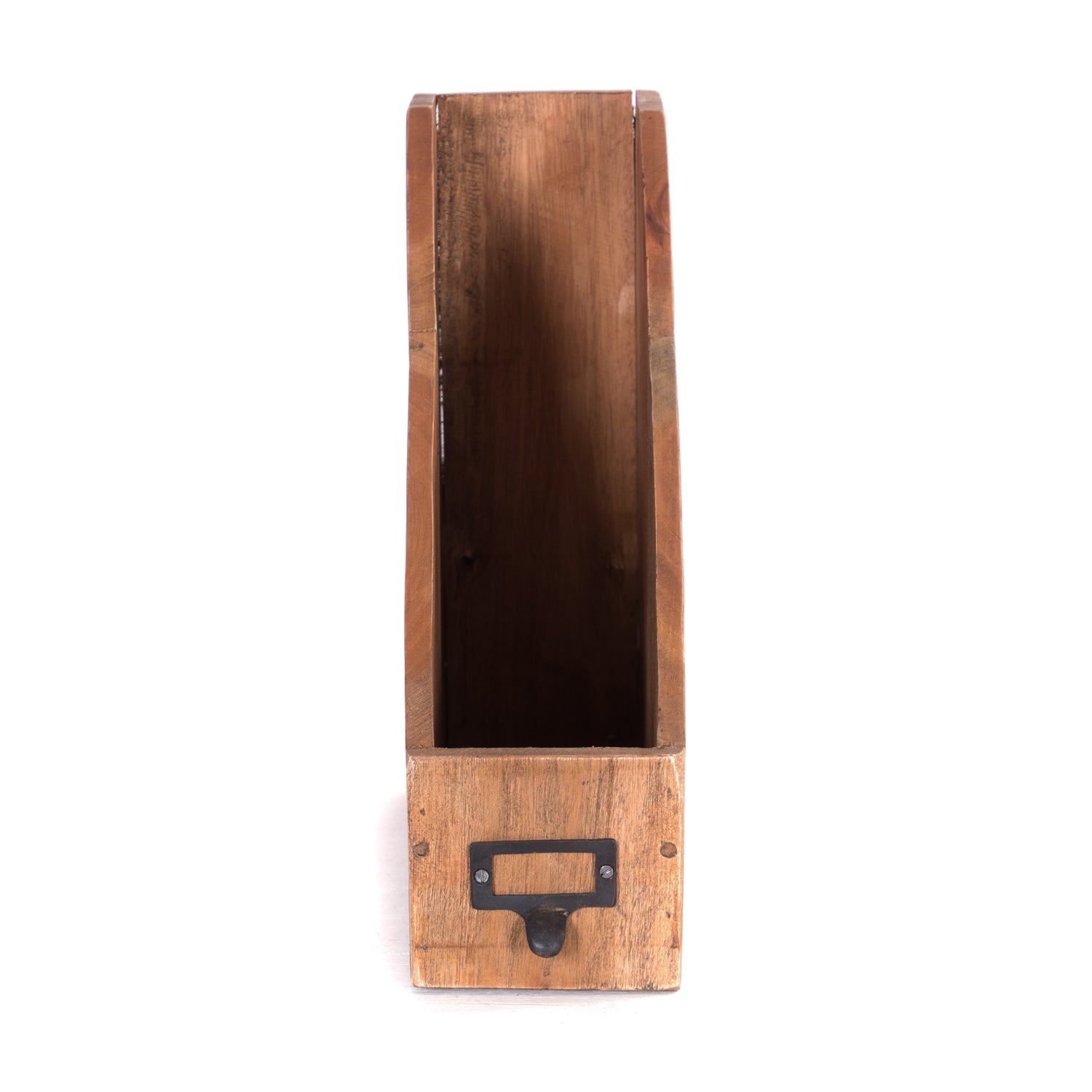 STEHSAMMLER "NOTA" | Mahagoni Holz, 30 cm | Stehordner