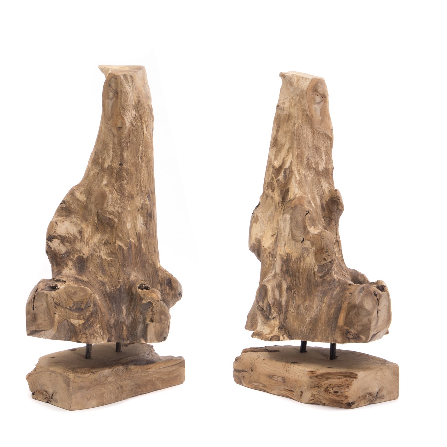 TEAK DEKO SKULPTUR "DRIFT 50" | Teakholz | Wurzelholz Figur