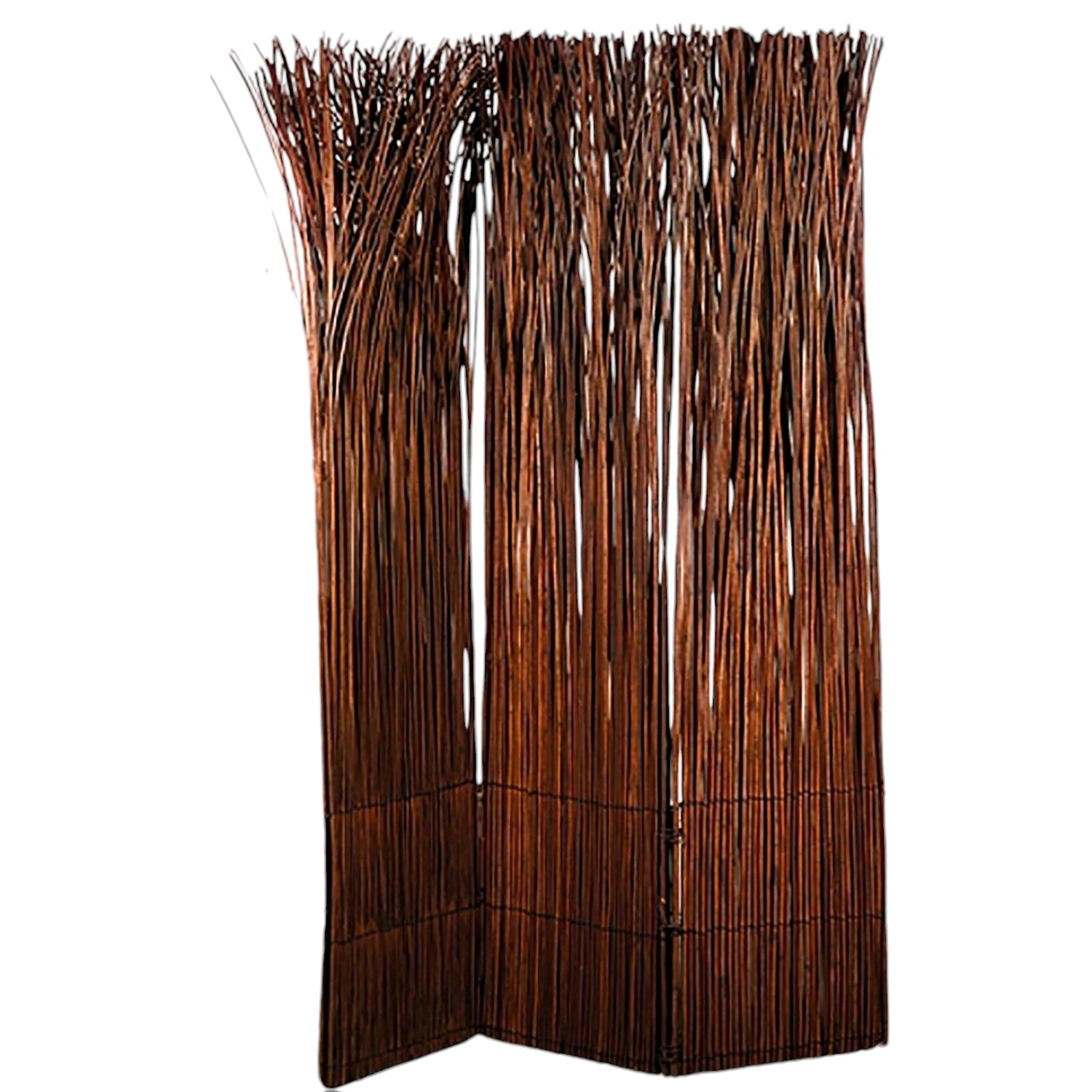 PARAVENT NATURE | braun, 170x120cm(HxB) Weide | Raumtrenner,Trennwand