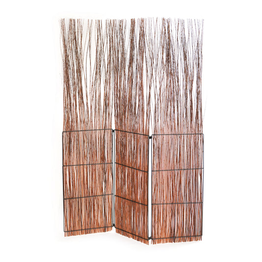 PARAVENT NATURE | braun, 170x120cm(HxB) Weide | Raumtrenner,Trennwand