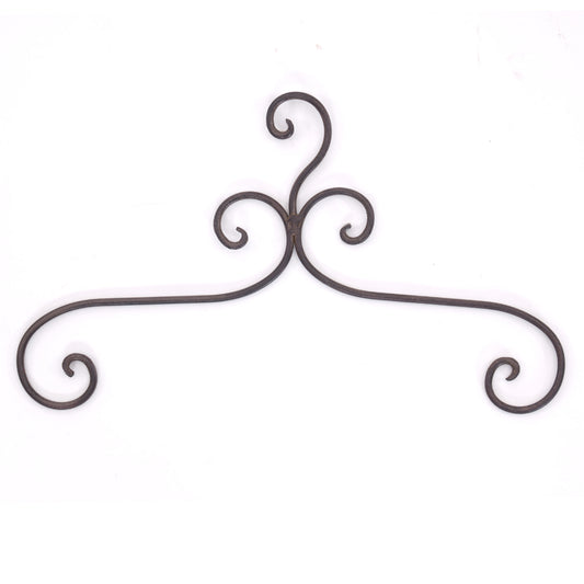 KLEIDERBÜGEL "AMELIE" | Metall, braun, 41 cm | Kleiderhaken