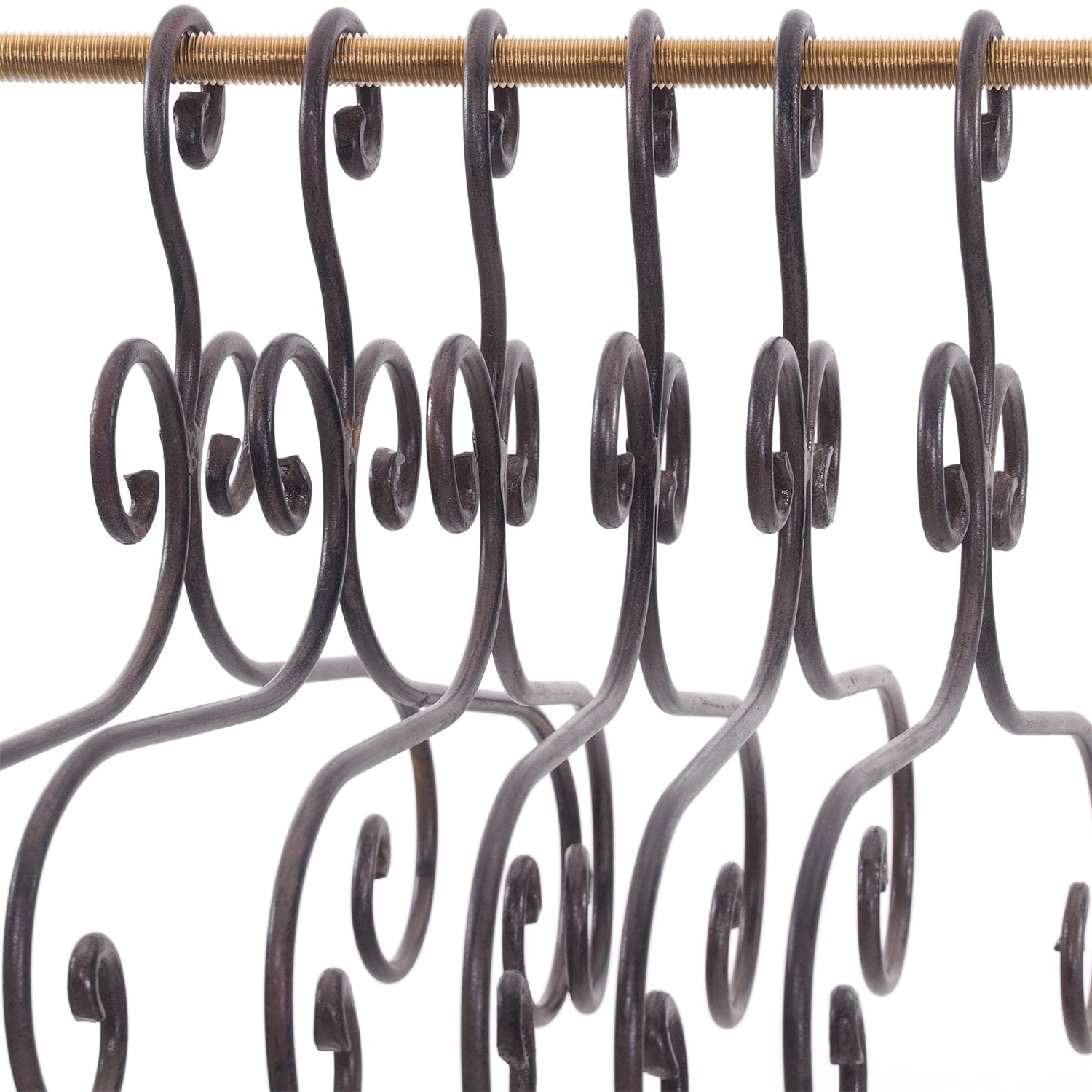 KLEIDERBÜGEL "AMELIE" | Metall, braun, 41 cm | Kleiderhaken