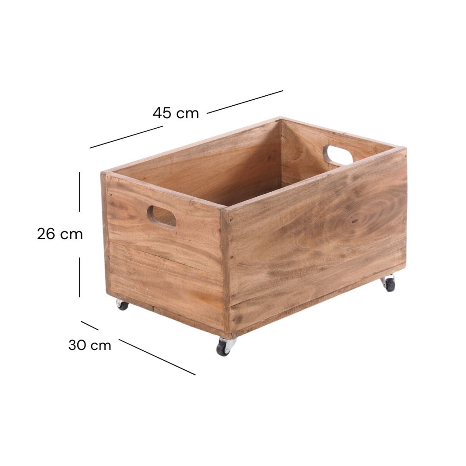 ROLLBARE HOLZKISTE