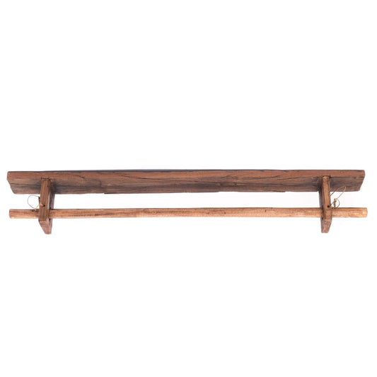 HANDTUCHHALTER "BANO" | 100 cm, Holz | Natur Geschirrtuch Stange