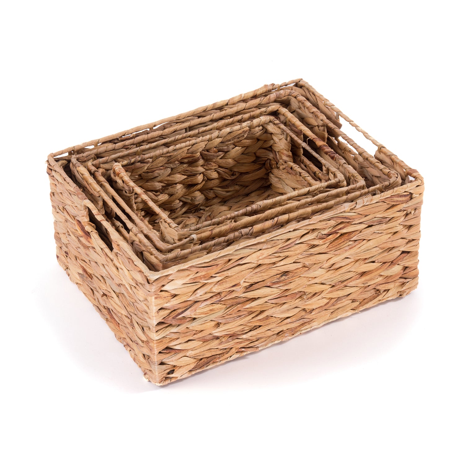 natur körbe aufbewahrung AUFBEWAHRUNGSKORB SET "CESTO" Natur Körbe – xtradefactory GmbH