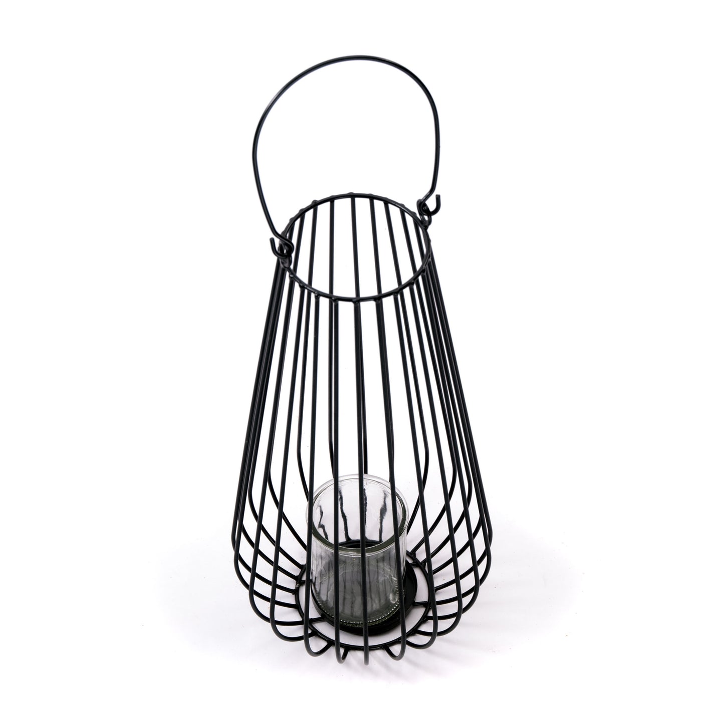 KERZENHALTER "BALTO" | 40cm, Metall | Boden Windlicht, Laterne