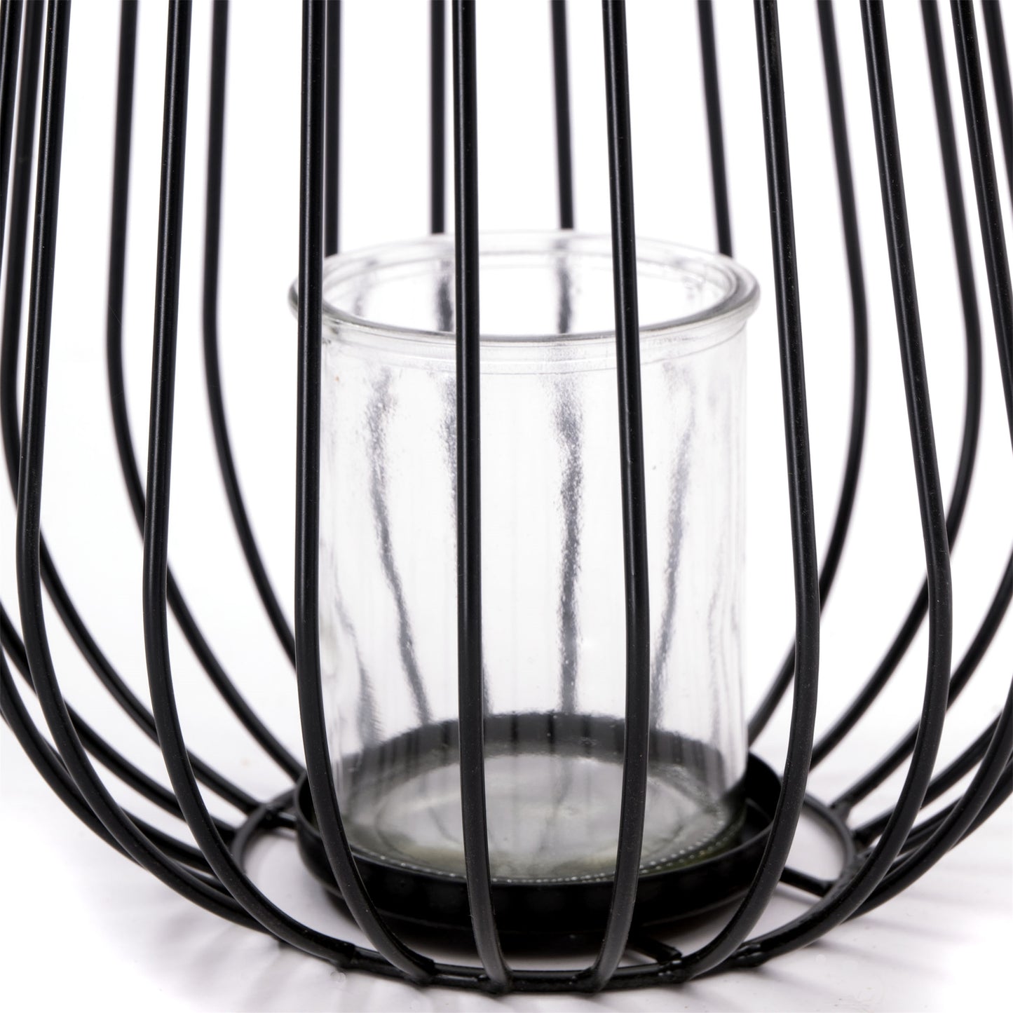 KERZENHALTER "BALTO" | 40cm, Metall | Boden Windlicht, Laterne