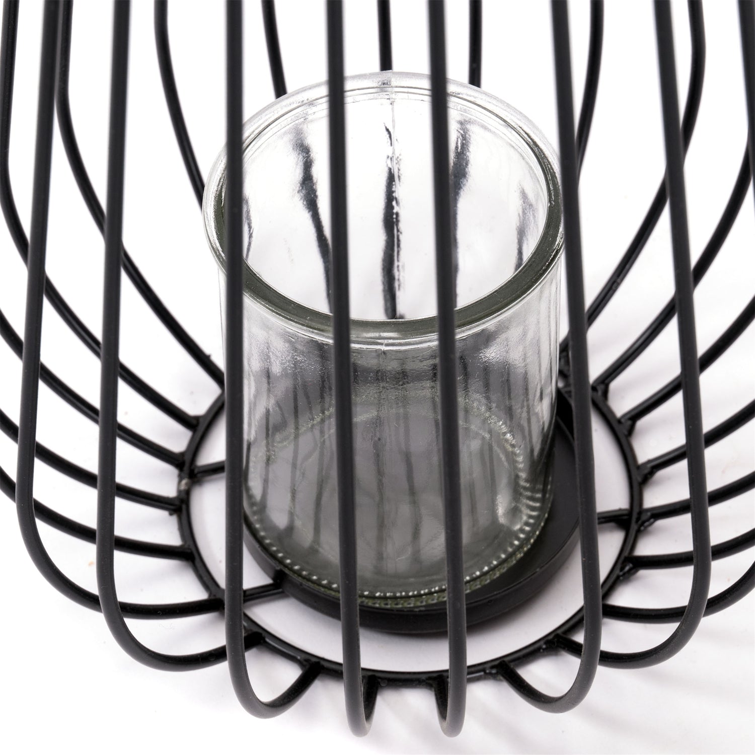 KERZENHALTER "BALTO" | 40cm, Metall | Boden Windlicht, Laterne