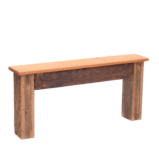 HOLZ BLUMENBANK | Teak Holz, 48x105x18,5cm | Dekoration, Beistellbank