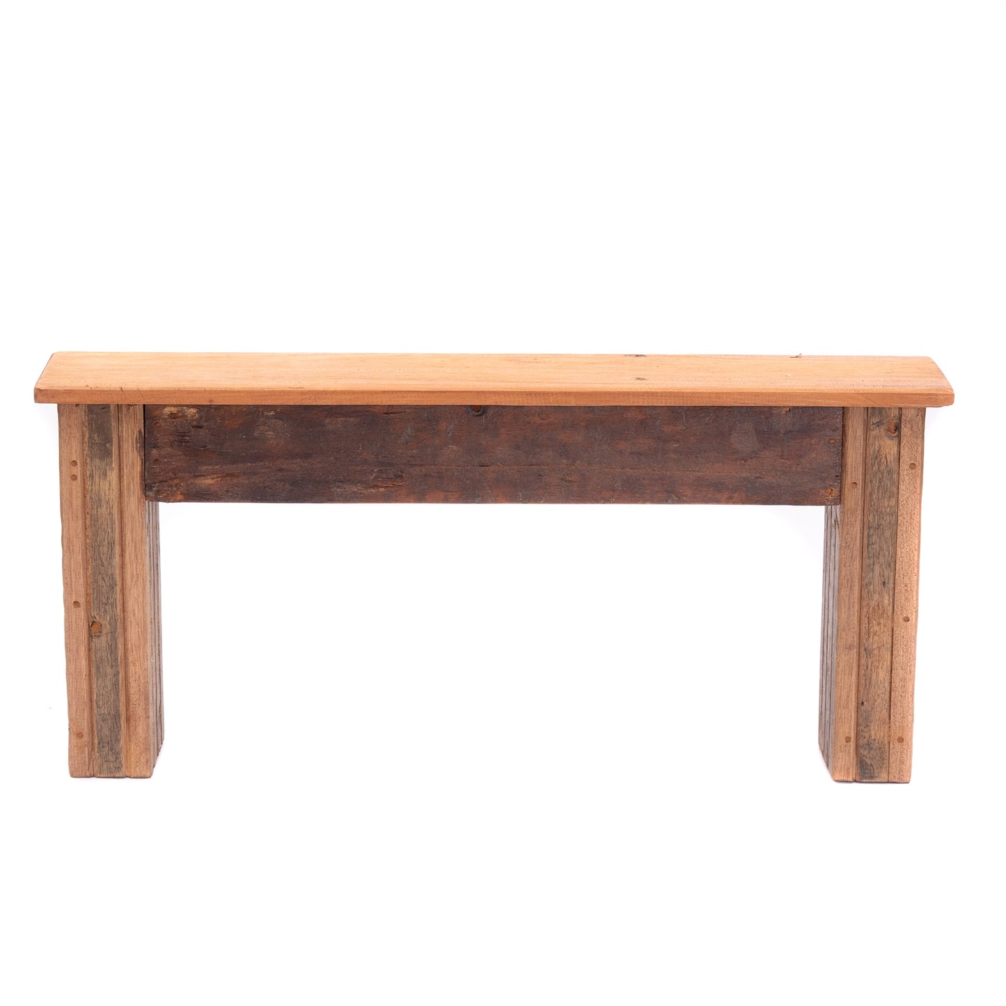 HOLZ BLUMENBANK | Teak Holz, 48x105x18,5cm | Dekoration, Beistellbank