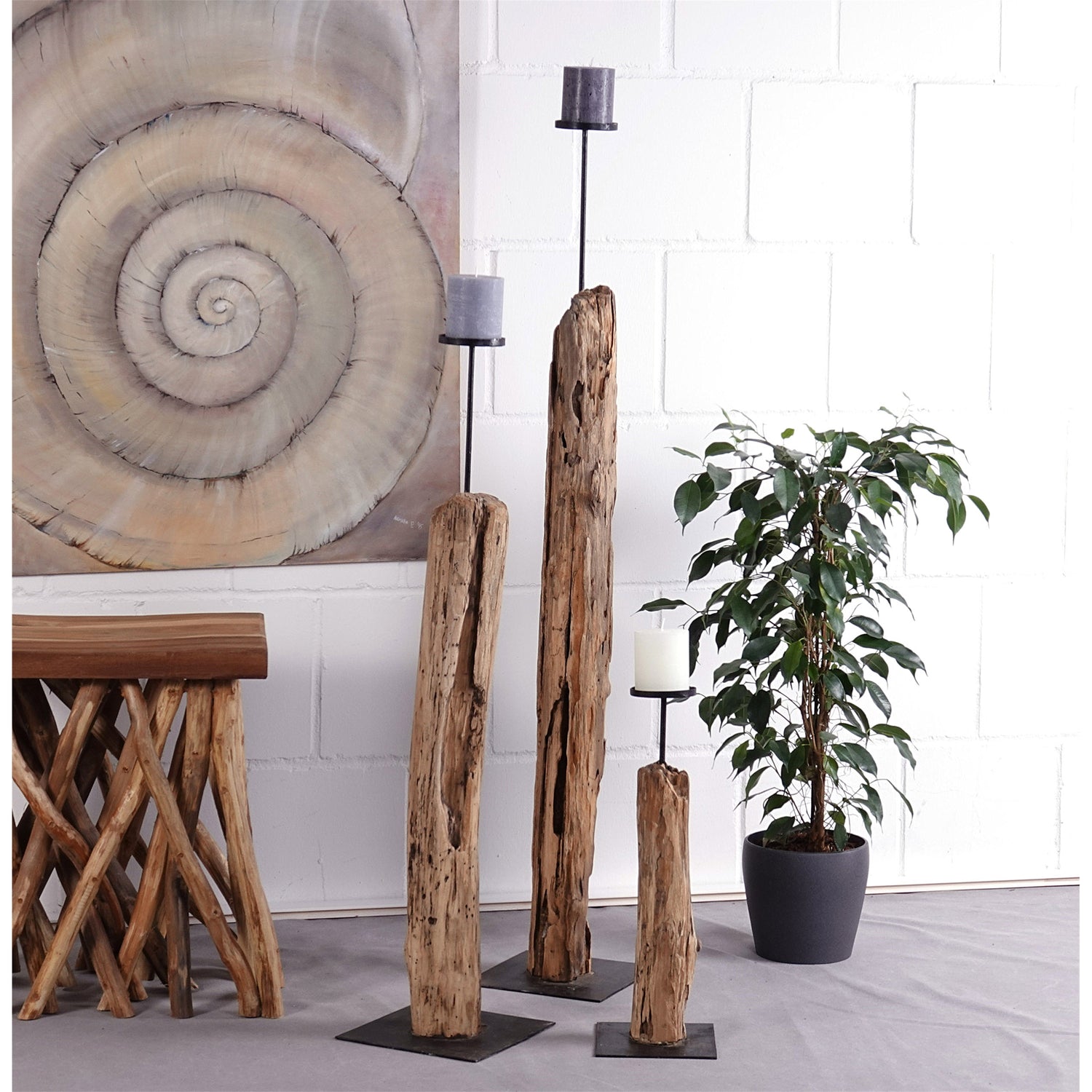 BODEN KERZENSTÄNDER PURE 45 cm – xtradefactory GmbH