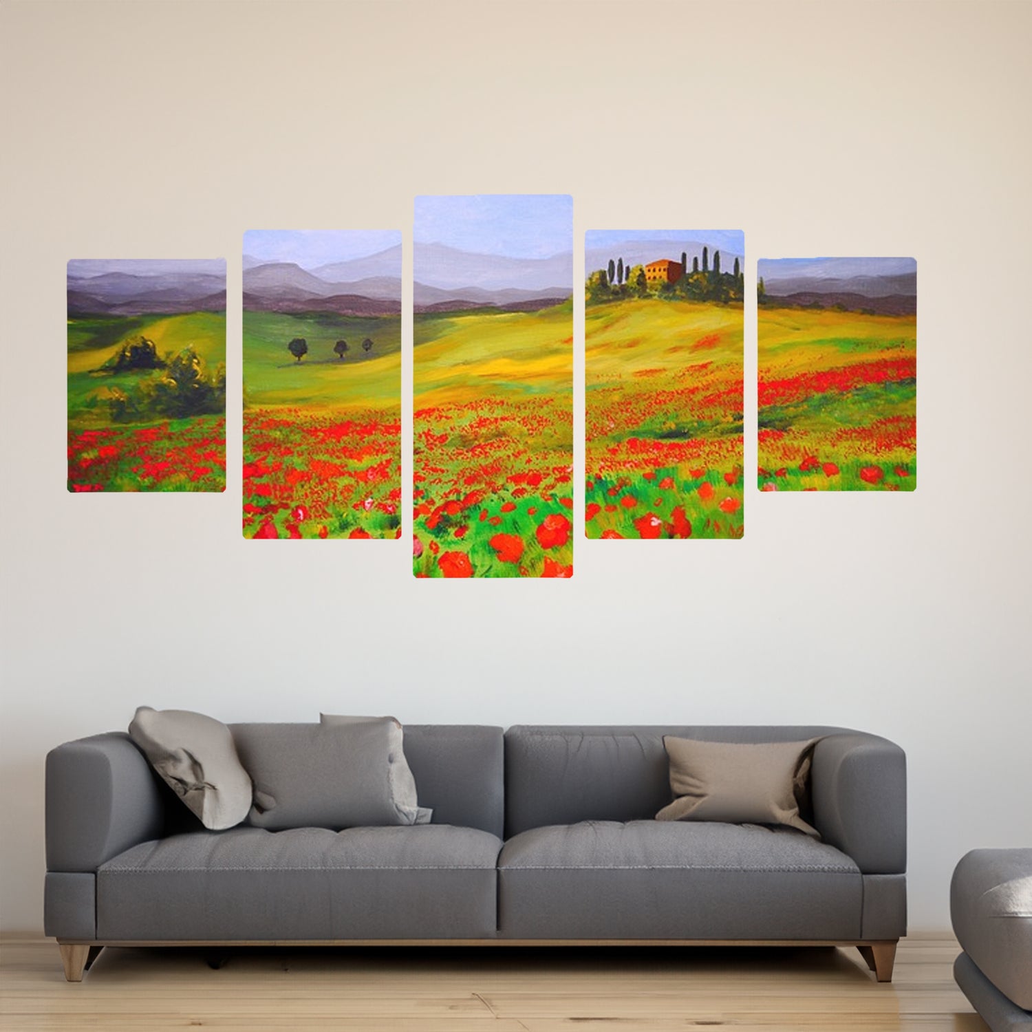 ARTIKUM PANORAMA KEILRAHMEN SET | 5-teiliges Leinwand Set
