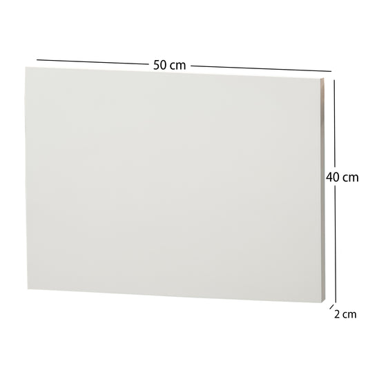 2x HOLZ Malgrund 40x50 cm | Kiefernholz Leinwand, bemalbarer Rahmen