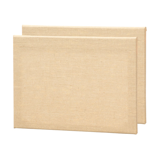 2x ARTIKUM JUTE 60x80cm | bemalungsfertige Leinwände