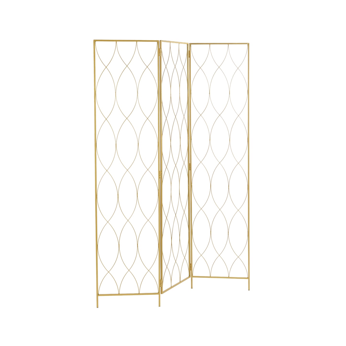 RAUMTEILER "LOUNGE" | Metall, gold, 170x120cm | Paravent