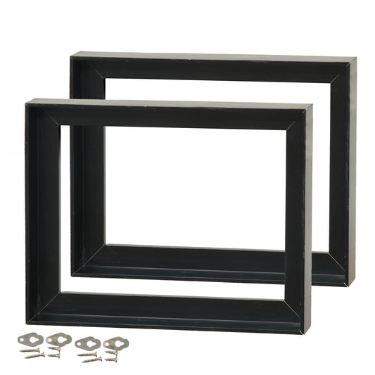 2 SCHATTENFUGENRAHMEN für KEILRAHMEN 60x80 cm | Rahmen für Leinwände