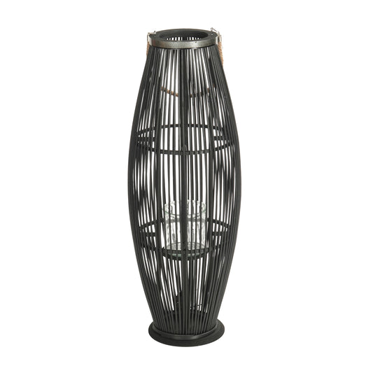 Deko  LATERNE "ZYA" |  Bambus | Natur Windlicht