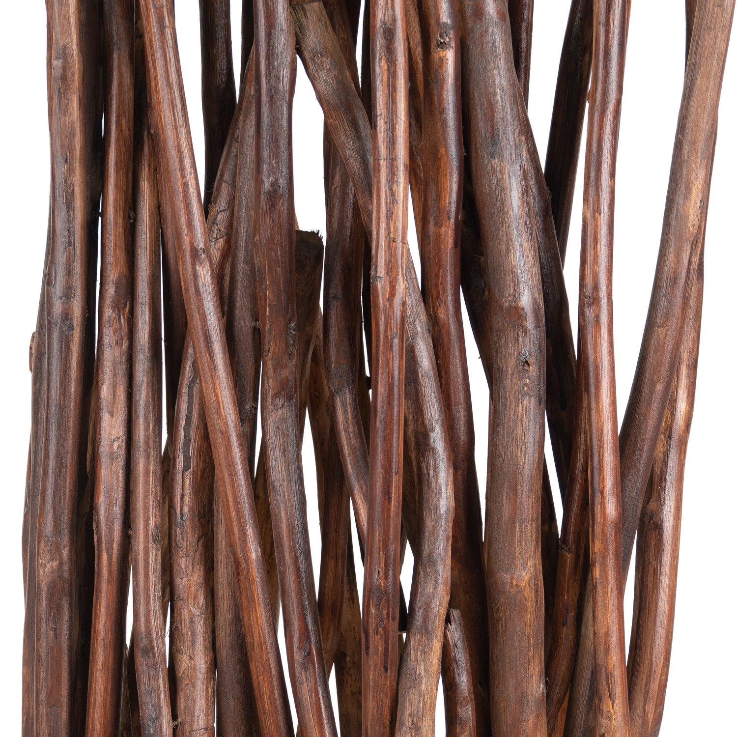 ZWEIGE RAUMTEILER BOTANIC | Teak Holz, 170x40cm | Äste Paravent