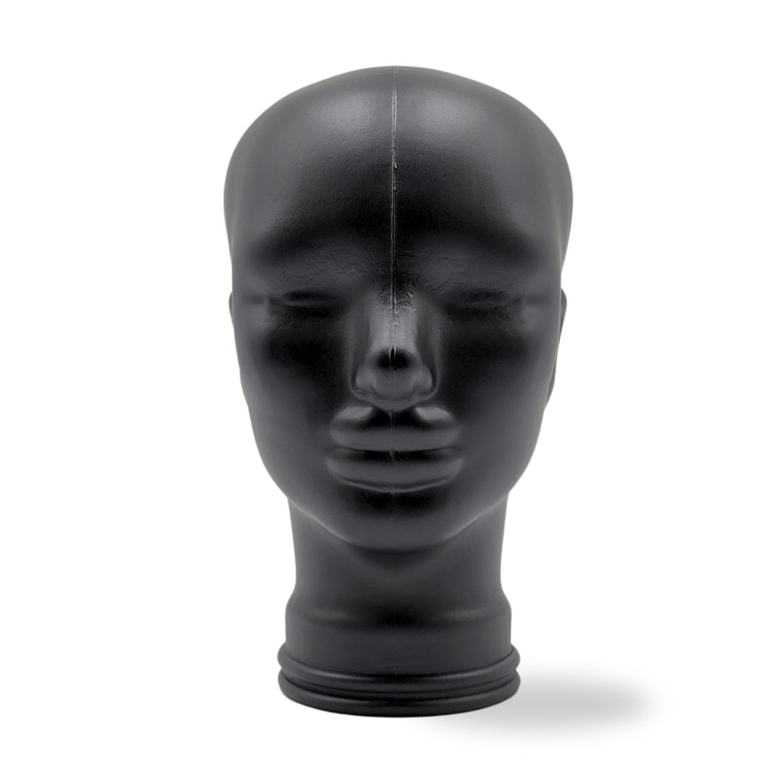 Glas KOPFHÖRERSTÄNDER voll Glanz + matt | 29cm Glaskopf Skulptur