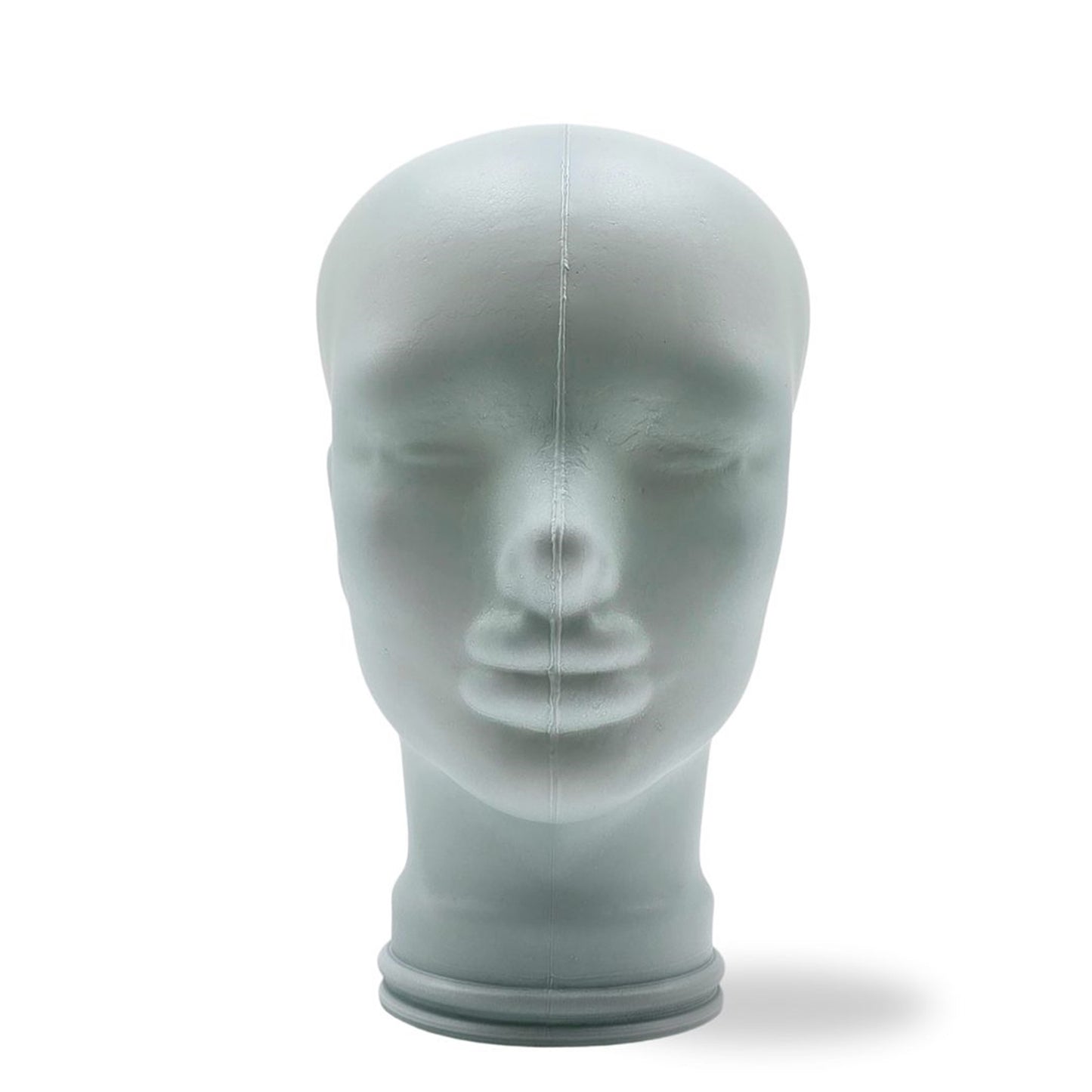 Glas KOPFHÖRERSTÄNDER voll Glanz + matt | 29cm Glaskopf Skulptur