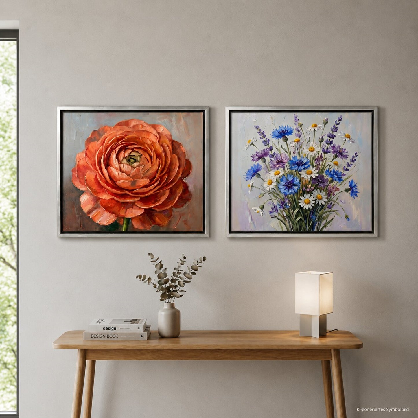 2 SCHATTENFUGENRAHMEN für KEILRAHMEN 30x40 cm | für Leinwände
