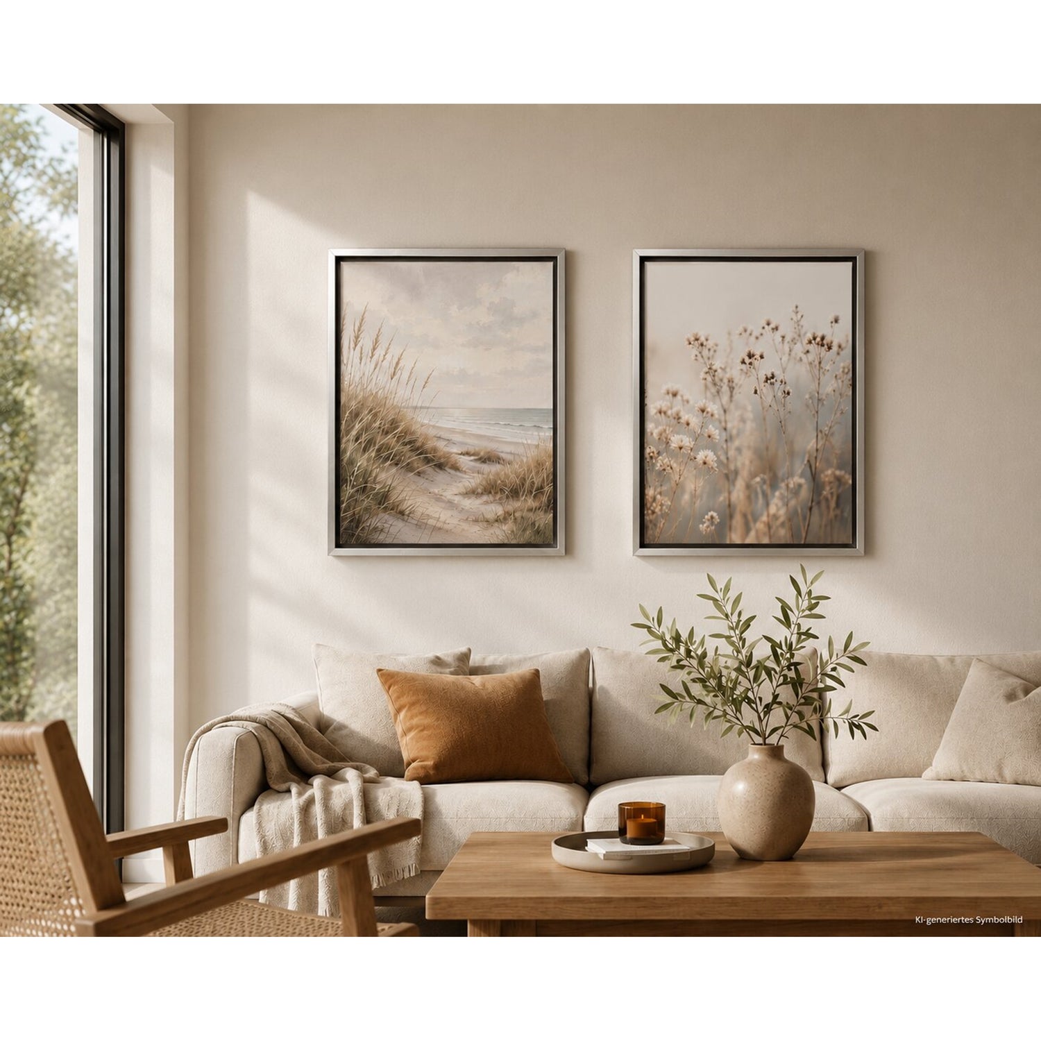 2 SCHATTENFUGENRAHMEN für KEILRAHMEN 30x40 cm | für Leinwände