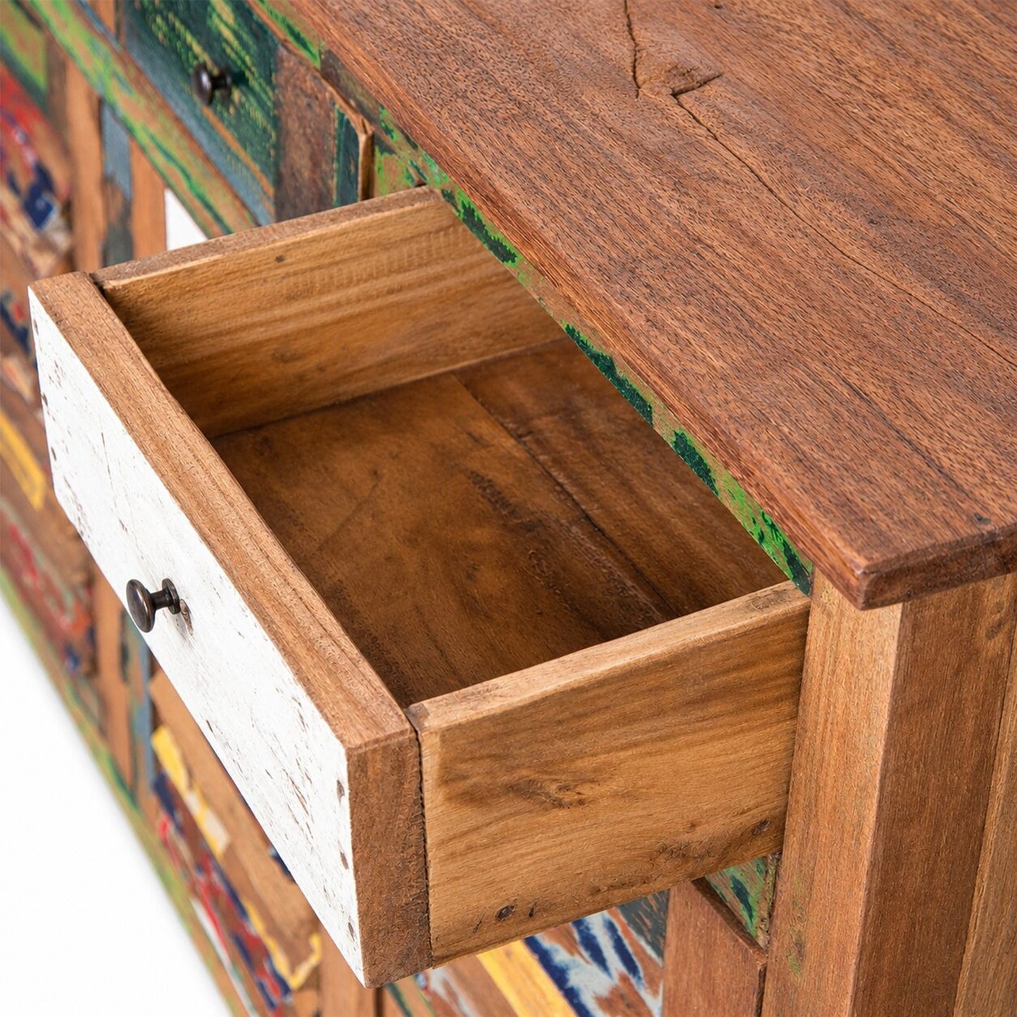 SIDEBOARD "RIO" | 180 cm, Bunt | Kommode mit 4 Türen & Schubladen
