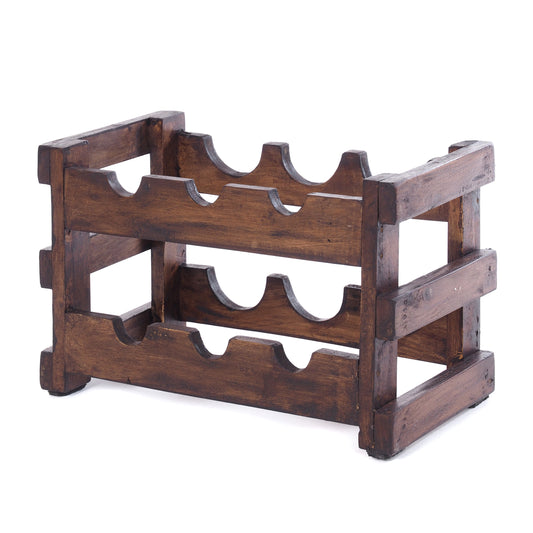 Holz FLASCHENHALTER "GRAPE" für 6 Flaschen 26x39cm(HxB)