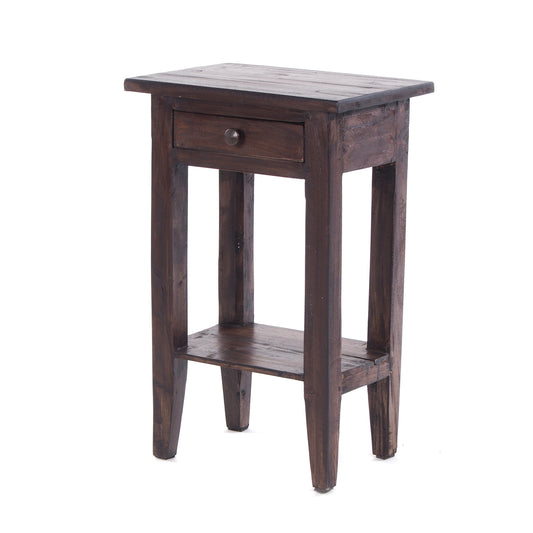 Telefontisch PLANTA | 52x34cm (HxB), Nachtschrank mit Schublade