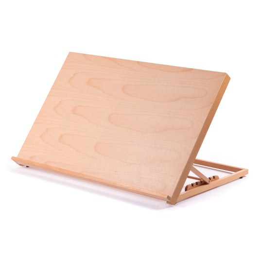 Zeichentisch DIN A3 "WORKSTATION" | Buchenholz |  Tischstaffelei