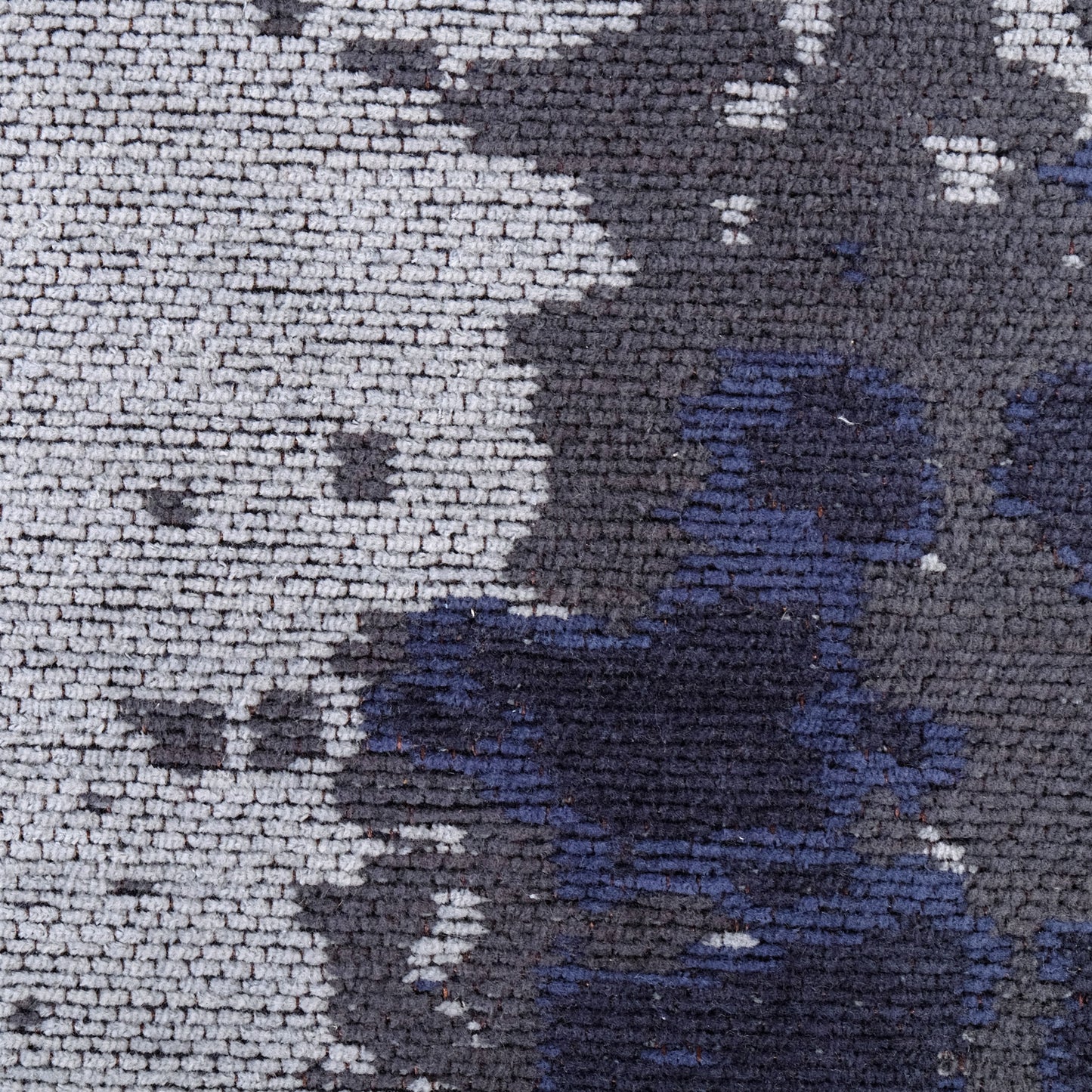 MUSTER TEPPICH "EMMA" | 230x160 cm, blau | Wohnzimmerteppich