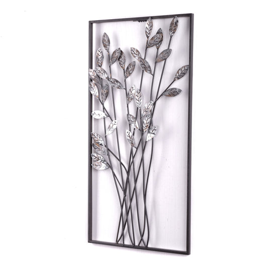 WAND DEKO "ZWEIGE" | Metall, 62 cm | Wandbild