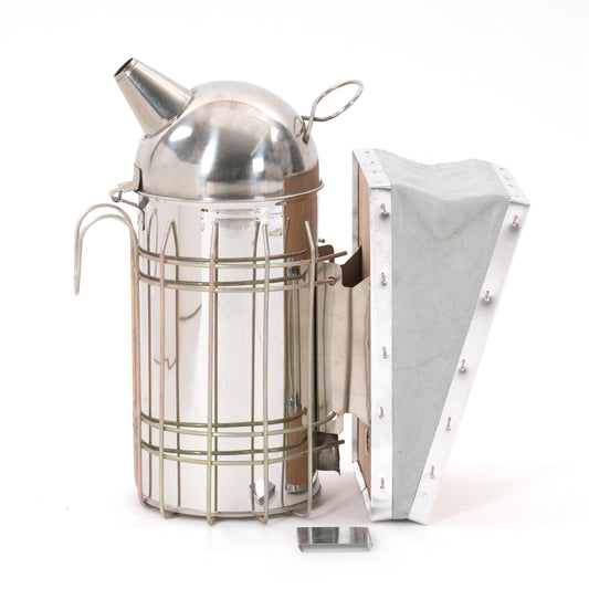 Imker Rauchbläser | Edelstahl, Ø 10cm Smoker für Bienenzucht