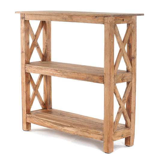 SCHUHREGAL "SIENA" | Massivholz, 90x92x33 cm | massives Holzregal