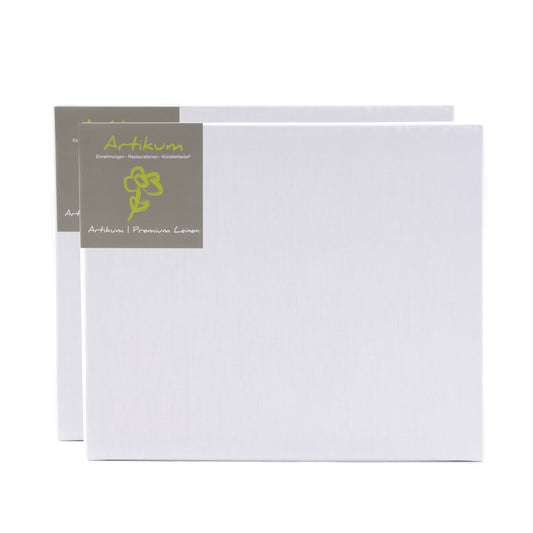 2x Artikum | PREMIUM LEINEN 70x80cm | Leinwände auf Keilrahmen