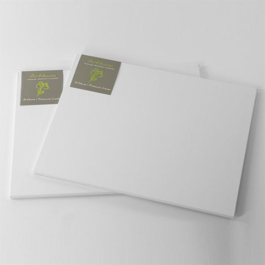 2x Artikum | PREMIUM LEINEN 80x100cm | Leinwände auf Keilrahmen