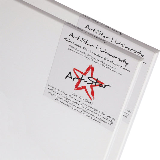 2 ART-STAR UNIVERSITY KEILRAHMEN 80x100cm | blanko Leinwände zum malen