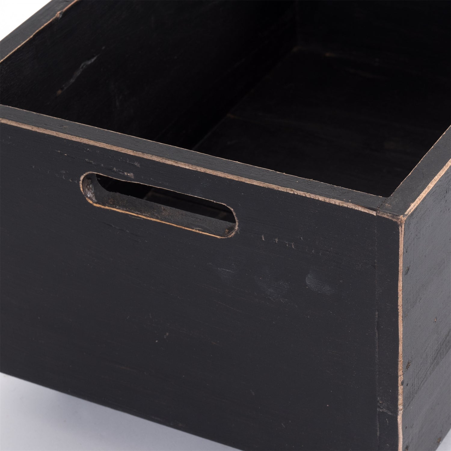 ROLLBARE HOLZKISTE "BOX" | 26x45x30 cm, Mahagoni | Aufbewahrung