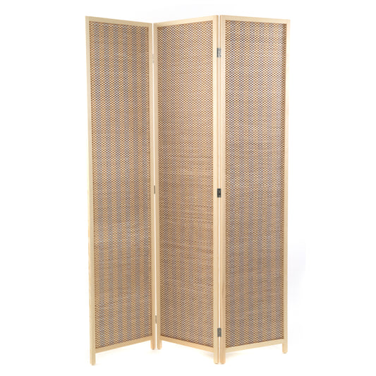 RAUMTEILER "BASTIA II" | Bambus, 170x120 cm | Natur Paravent