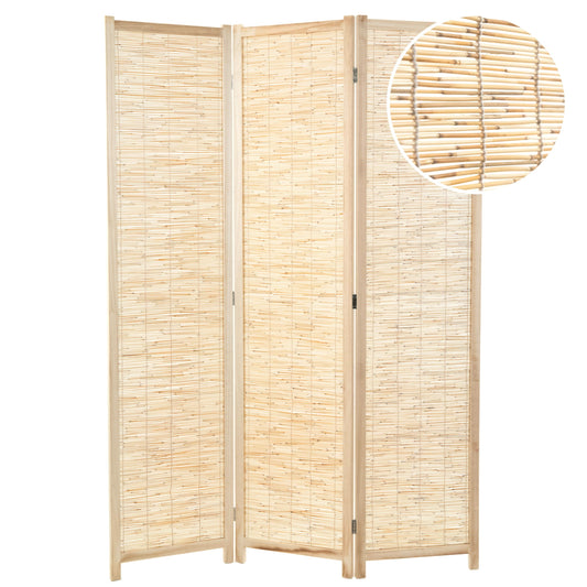 RAUMTEILER "PLAYA" | Schilfrohr, 170x120 cm | Natur Paravent