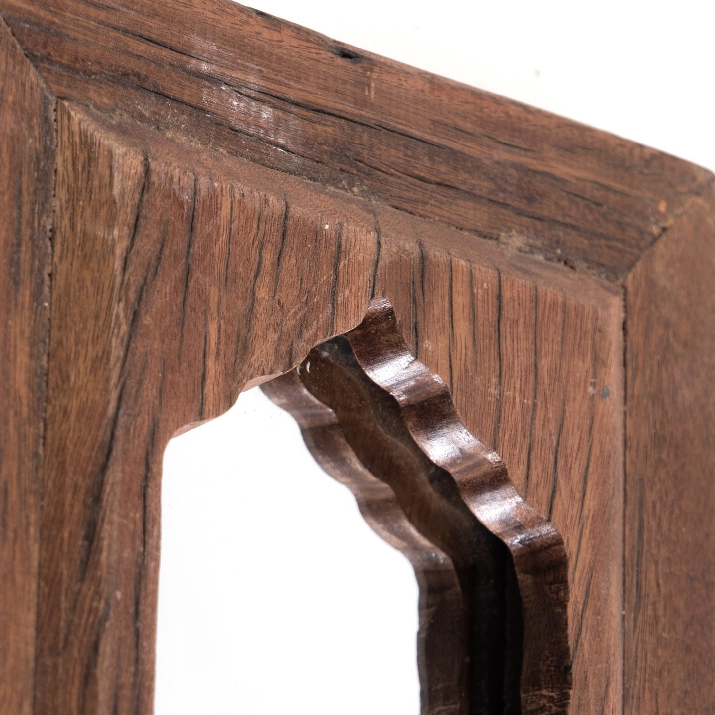 WANDSPIEGEL "SARA" | Mahagoni, 40 cm | Orient Holzspiegel